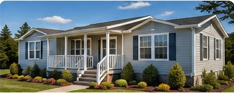 Manufactured mobile home exterior