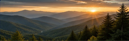 Blue Ridge Mountains landscape
